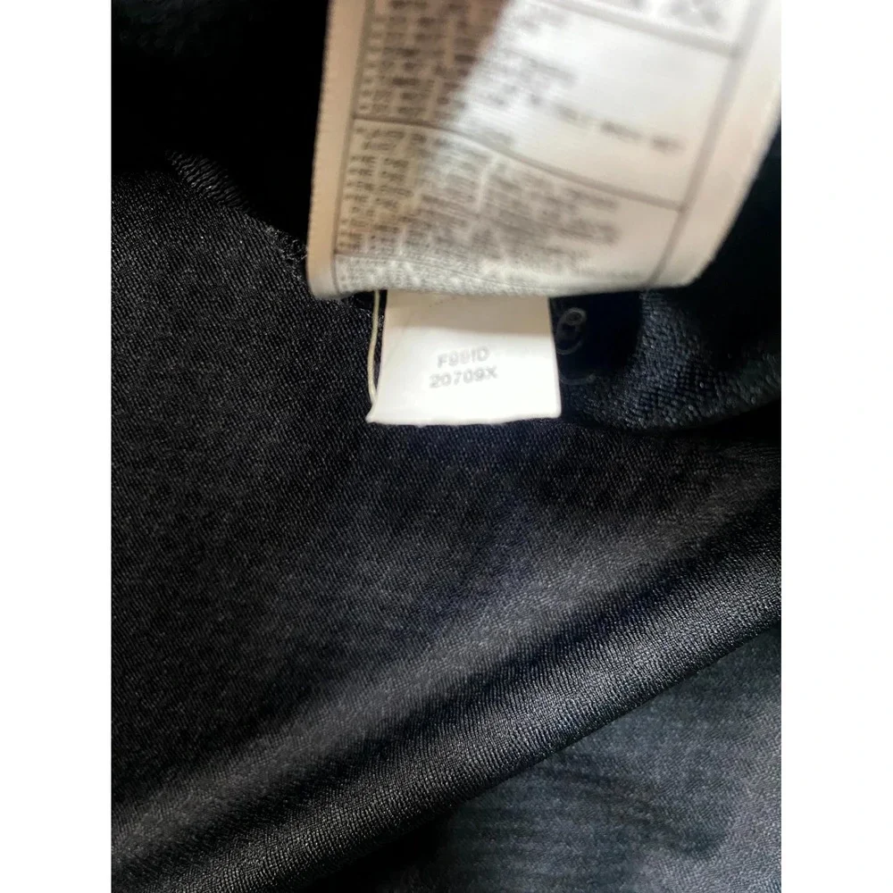 Nike Dri Fit Authentic Polo Shirt Men XL Black NCAA Purdue Boilermakers Football